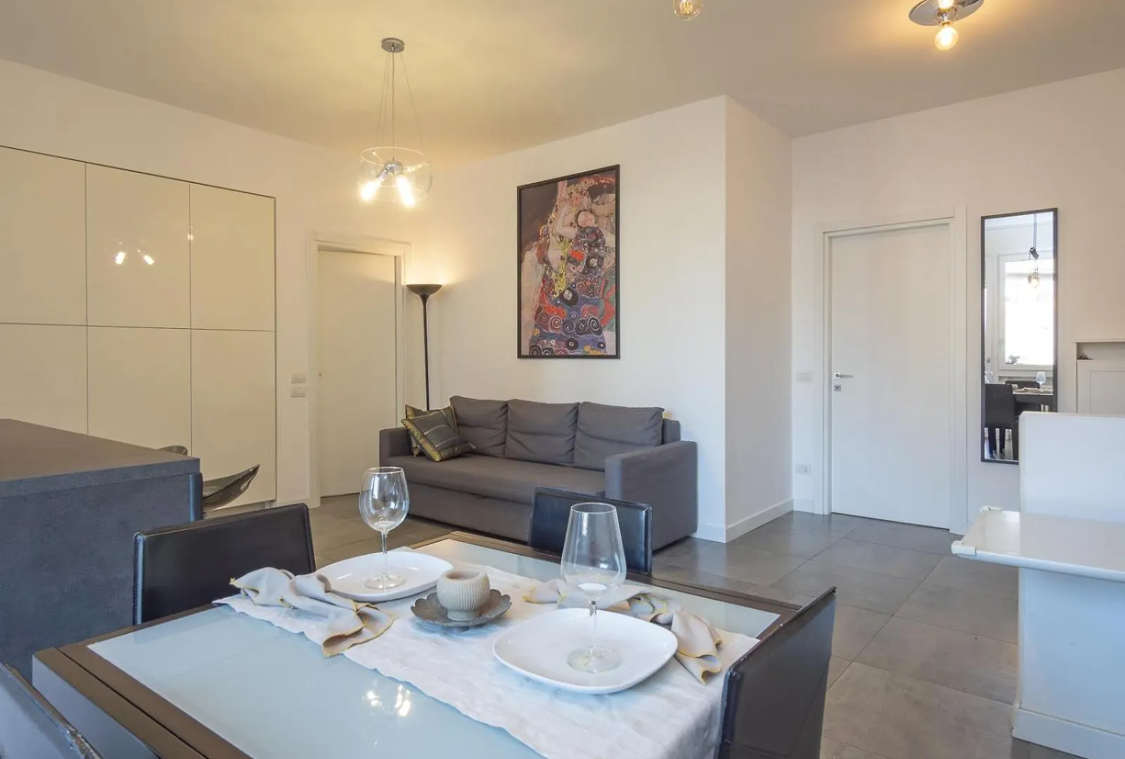 Modern 3 Bedroom With Balcony Steps From San Siro By Rentopolis Milan Apartment